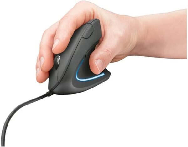 Mouse LED Ergonômico 1600dpi 6 botões - PC e Laptop - Verto Mouse 22885 - Trust - Image 6