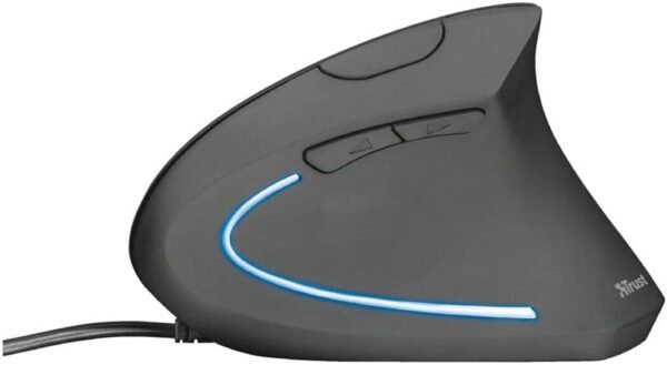 Mouse LED Ergonômico 1600dpi 6 botões - PC e Laptop - Verto Mouse 22885 - Trust - Image 3