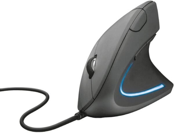 Mouse LED Ergonômico 1600dpi 6 botões - PC e Laptop - Verto Mouse 22885 - Trust - Image 2
