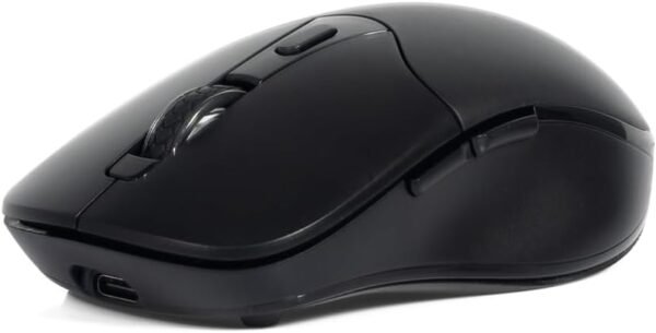 Mouse C3Tech Bluetooth 5.0 e sem fio 2.4GHz M-BT60BK, Preto, Bateria recarregável, com 6 botões, 1600 DPI Ambidestro Plug and Play compatível com Windows, MACos, Linux, Chrome - Image 4