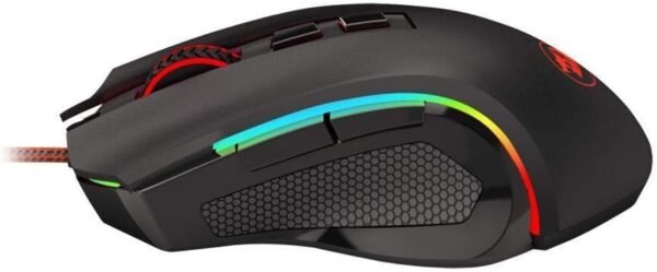 Redragon MOUSE GAMER GRIFFIN PRETO COM LED RGB - M607, UNICO - Image 2
