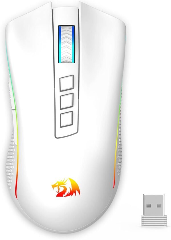 Rato Redragon Cobra Pro Branco M711W-PRO - Image 5