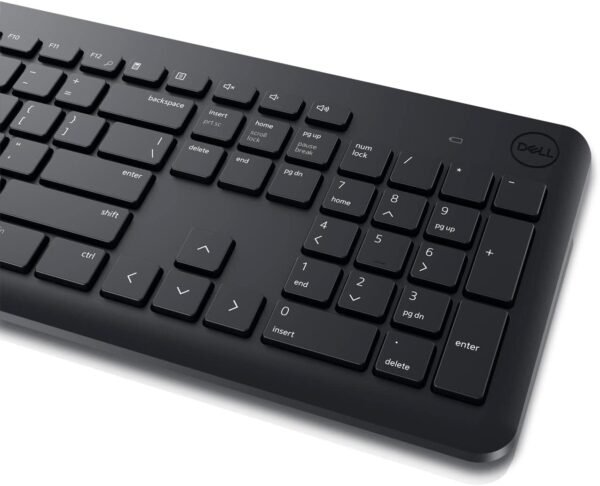 Dell - KM3322W, Teclado e Mouse sem fio, Preto - Image 4
