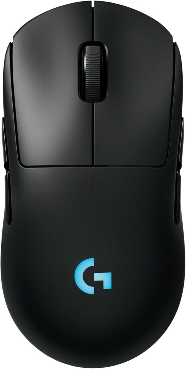 Mouse Gamer Sem Fio Logitech G PRO 2 com Tecnologia LIGHTSPEED, Design Ambidestro,4 Botões Programáveis, Sensor HERO 2 com DPI de 32K, RGB LIGHTSYNC e Switches LIGHTFORCE- Preto