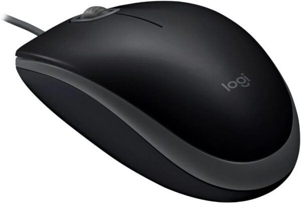 Mouse com fio USB Logitech M110 com Clique Silencioso - Preto - Image 6