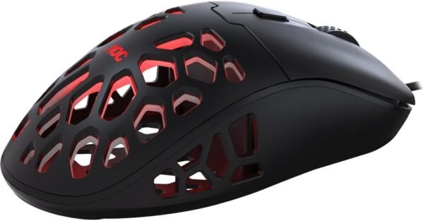 Mouse Gamer AOC GM510 Ultraleve 58G 16.000 DPI Pixart 3389 RGB 6 Botões Macro Manager - Image 3