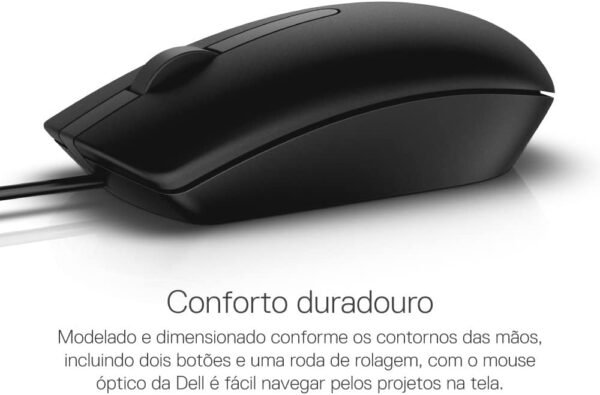 Mouse dell ms116 preto - Image 4