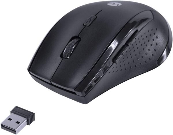 Mouse sem fio hítido 2,4 ghz + bluetooth 4.0 1200 dpi dinâmico ergo usb, vinik - Image 3