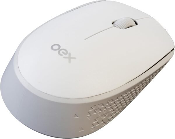 Mouse Bluetooth e sem fio 1000 dpi oex aconchegante ms602 Branco - Image 3