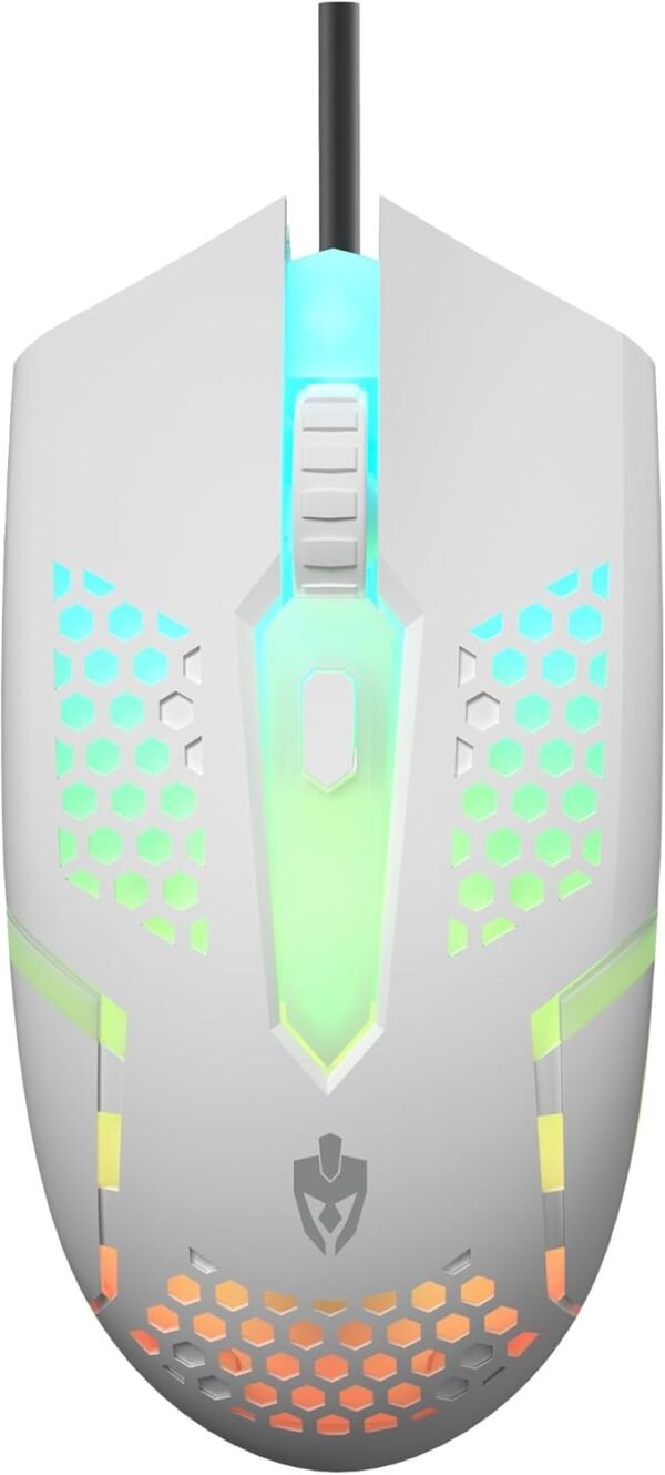 Kit Gamer Evolut Starter 4x1, Rainbow, Branco, EG-55 - Image 4