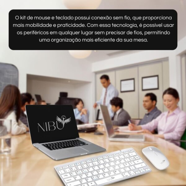 Teclado e mouse sem fio bluetooth, para tablet e celular, teclado para celular, notebook para teclado para, teclado para ipad, teclado para tablet, teclado para scritório abnt2 - Image 4