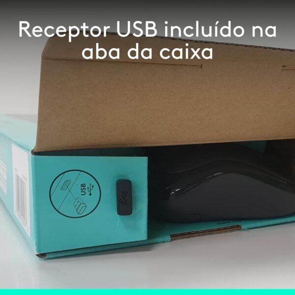 Combo Teclado e Mouse Sem Fio Logitech Mk270 Com Teclas de Míndia de Fácil ACESSO, CONEXÃO USB, PILHAS Inclusas E Layout ABNT2 - Image 11