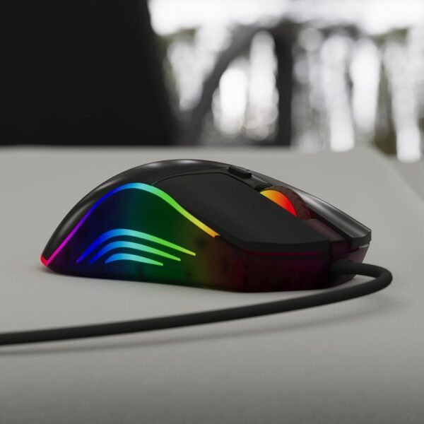 Mouse Gamer Fade RGB 8000DPI Com Software 7 Botões Programáveis ​​DPI Ajustável Sensor Gamer Ozzix para PC Notebook PS4 PS5 Xbox - Image 7