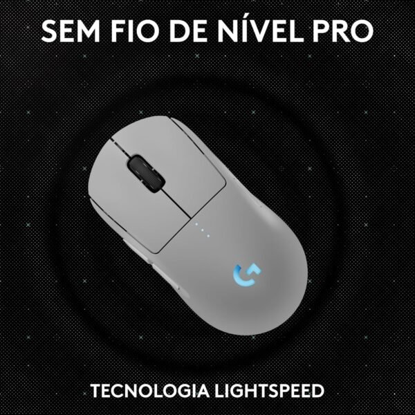 Mouse Gamer Pro 2 Lightspeed Sem Fio - Branco - Image 5