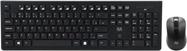 Kit Teclado e Mouse Sem Fio Multi com Conexão USB - TC212