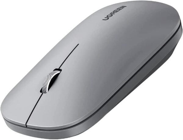 Mouse Sem Fio Sensor de 4000 DPI Design Ergonômico E Portátil silencioso preciso compatível com windows mac linux e ultos sistemas ideal para trabril scritório casa viagens - sem brasil