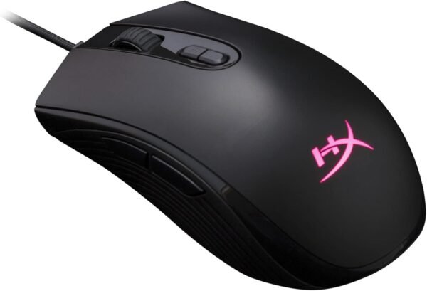 Mouse do Core de Pulsefire Hyperx Para Jogos, Preto, Até 6200 DPI