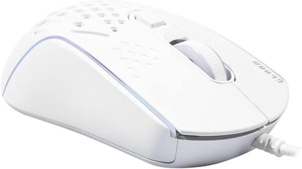 Mouse Gamer USB 7 Botões 7200DPI RGB SLITS MK397 BRANCO - Image 4