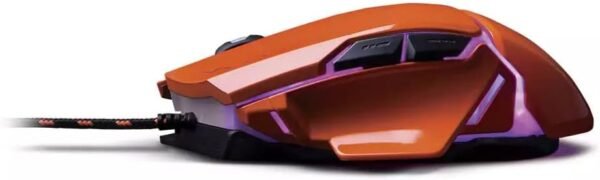 Mouse Gamer Warrior Ivor 3200dpi 7 Botões Controle DPI Laranja - MO263 - Image 3