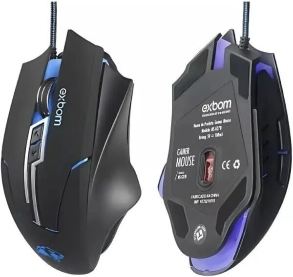 Jogador de mouse Exbom MS -G270 3200DPI -7 BOTões - Image 3