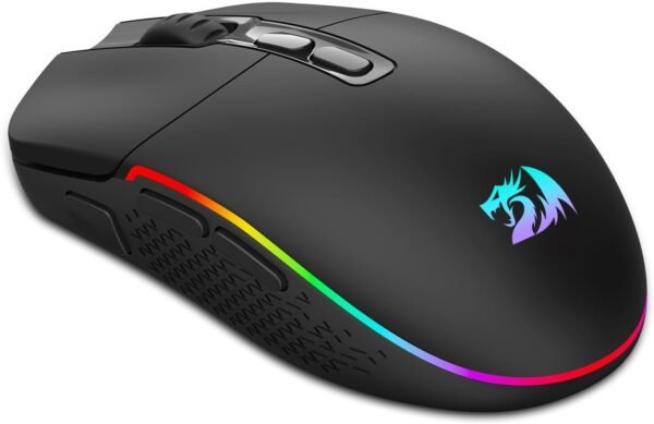 Mouse SEM Fio Redragon Invader pro preto - Image 8