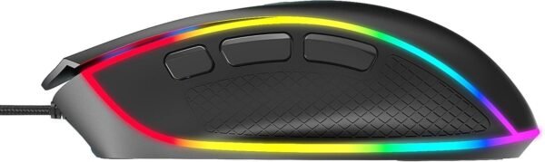 Mouse Gamer Cruiser New Edition RGB 12000 DPI 8 Botões Sensor Pixart fortrek - Image 3