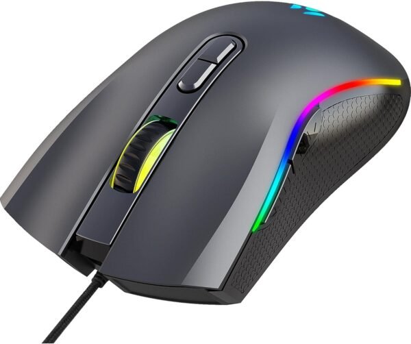 Fortrek Mouse Gamer RGB Black Hawk - Image 2