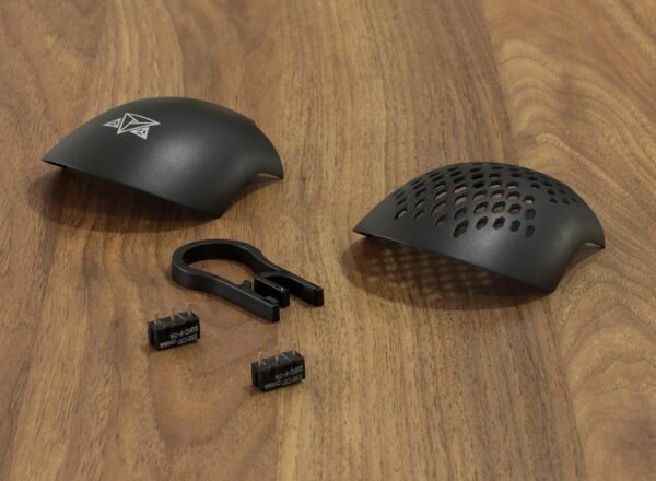 Jogador de mouse adamantiun gladius m11 com mousepad para pc notebook Jogos led rgb com fio cho paracord swicth removível USB 16000 DPI Sensor Pixart 3389 (preto) - Image 7