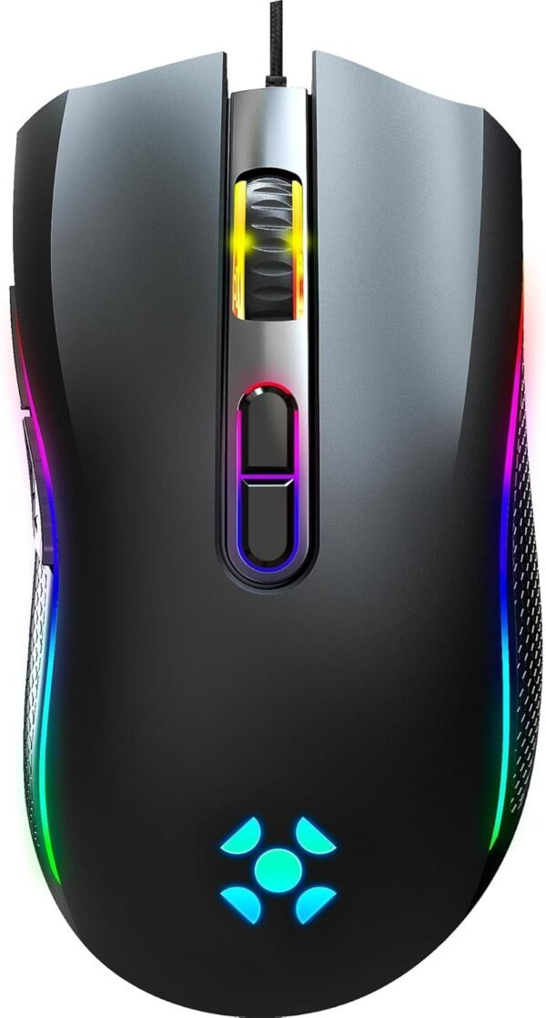 Fortrek Mouse Gamer RGB Black Hawk