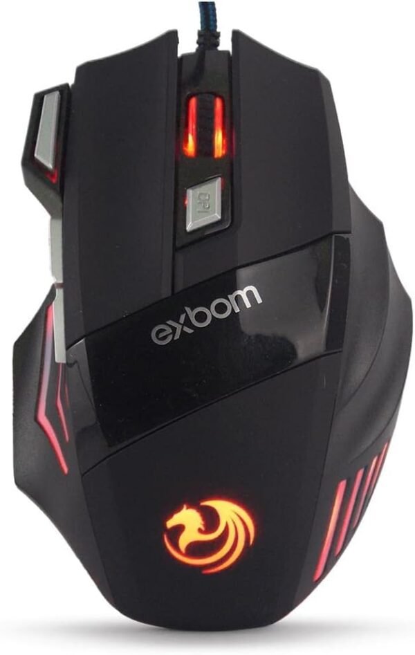 Mouse Gamer 3200 DPI COM FIO USB 7D Extreme 7Cores RGB Xtreme 4Modo DPI Gaming MS-G260 X7