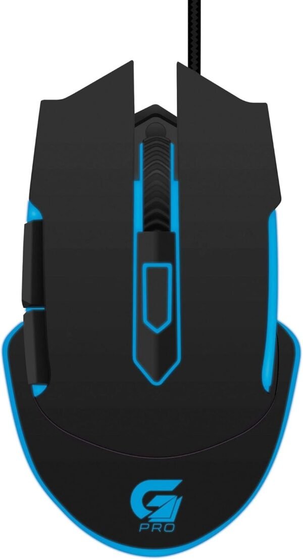 Mouse Gamer Pro M5 4800 dpi preto fortrek