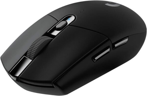 Mouse Gamer Sem Fio Logitech G305 LightSpeed ​​com 6 Botões Programaveis e até 12.000 dpi - Preto