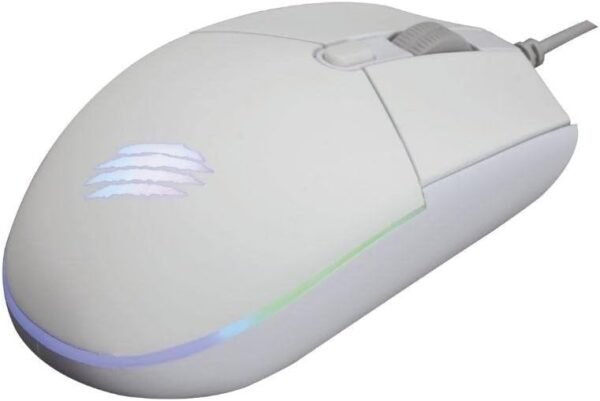 OEX Game Mouse Gamer Orium MS323-6 Botões - 3200 dpi - Branco