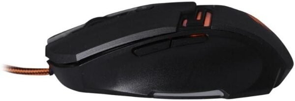 OEX Game Mouse Gamer Killer MS312 - LED LARANJA - 6 BOTões - 4000dpi - Preto - Image 2