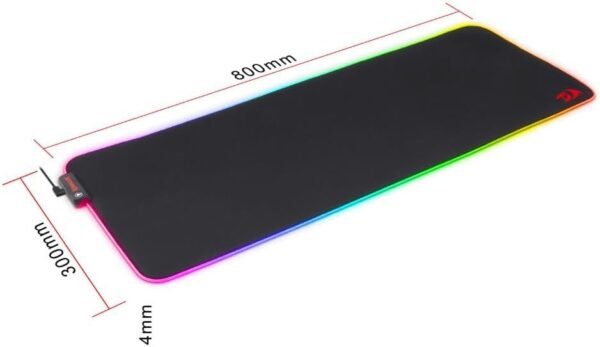Mouse Pad Redragon Neptune x RGB - Image 2