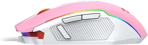 Mouse Ranger Rosa Com Branco - Image 4