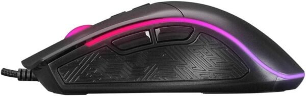 HP Mouse Gamer USB M220 Sensor preto ptico spcp199 Resolução até 4800 dpi e iluminação rgb Grande 7 Botões Cabo de 1,5m 1qw51aa - Image 4