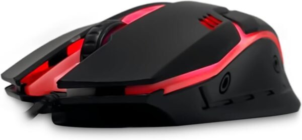Kit Gamer Teclado semi mecanico jogador iluminado, Mouse Gamer com LED USB 3200DPI, 7 BOTões - Image 2