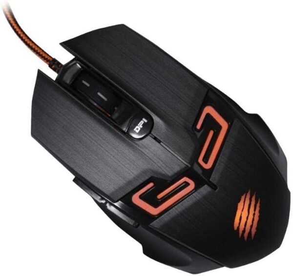 OEX Game Mouse Gamer Killer MS312 - LED LARANJA - 6 BOTões - 4000dpi - Preto - Image 3
