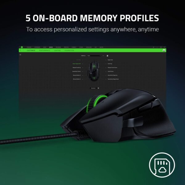 Basilisk V2 Mouse para Jogos com Fio, Razer, Preto - Image 5