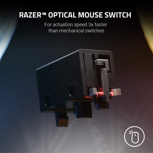 Basilisk V2 Mouse para Jogos com Fio, Razer, Preto - Image 3