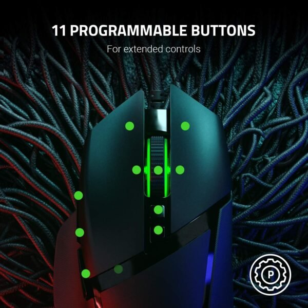 Basilisk V2 Mouse para Jogos com Fio, Razer, Preto - Image 4