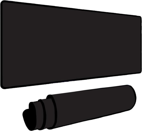 Mouse Pad Gamer Speed ​​Extra Grande Anti -Derrapante PROFissional Pad Pad Large largo 120x60 - Preto