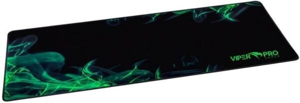 Mousepad Gamer Viper Pro Phyton Emborrachado Base AntiaDerente 90x30cm Preto/Verde - Image 3