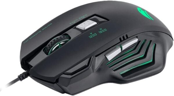 Mouse Gamer Viper Pro 3.600 DPI Python - 410 Preto/Verde Bivolt - Image 3