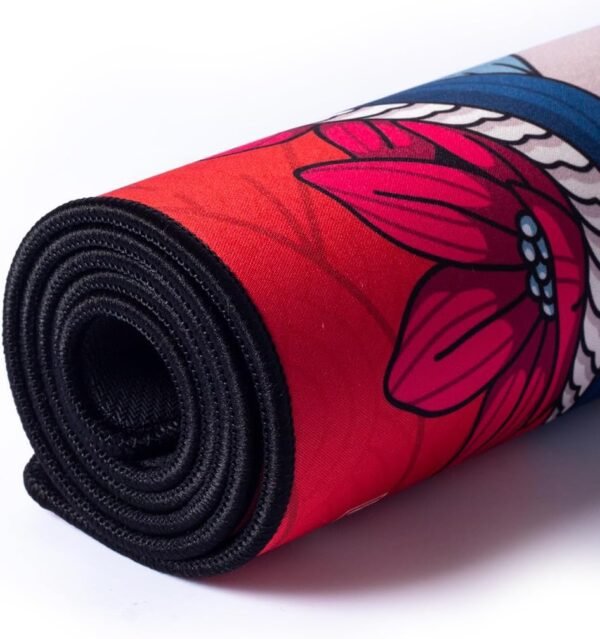 Kumori Deskmat Mouse Pad Grande Gamer Speed ​​Neoprene Antiderrapante Resistente à Água (90x40 cm, máscara Kitsune) - Image 4