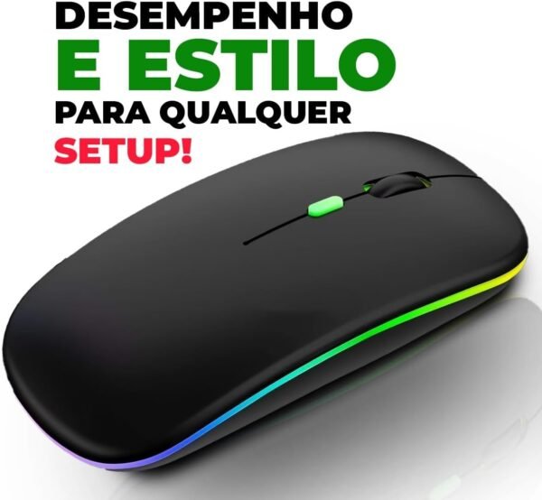 Mouse sem fio recarregavél - Image 6