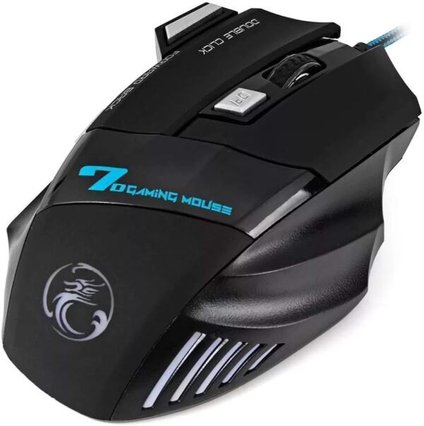 Mouse Gamer Laser 3200DPI PROFISSONAL USB LED 7 BOTONS COM - Image 4