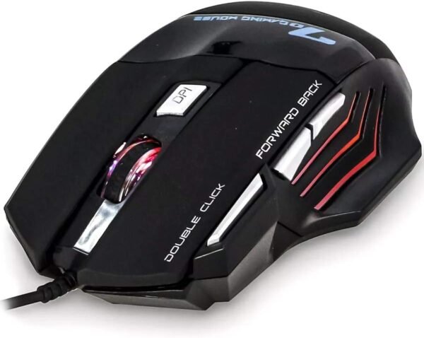 Mouse Gamer Laser 3200DPI PROFISSONAL USB LED 7 BOTONS COM - Image 2