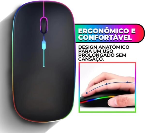 Mouse sem fio recarregavél - Image 5